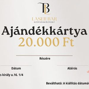 Laser Bar Ajándékkártya